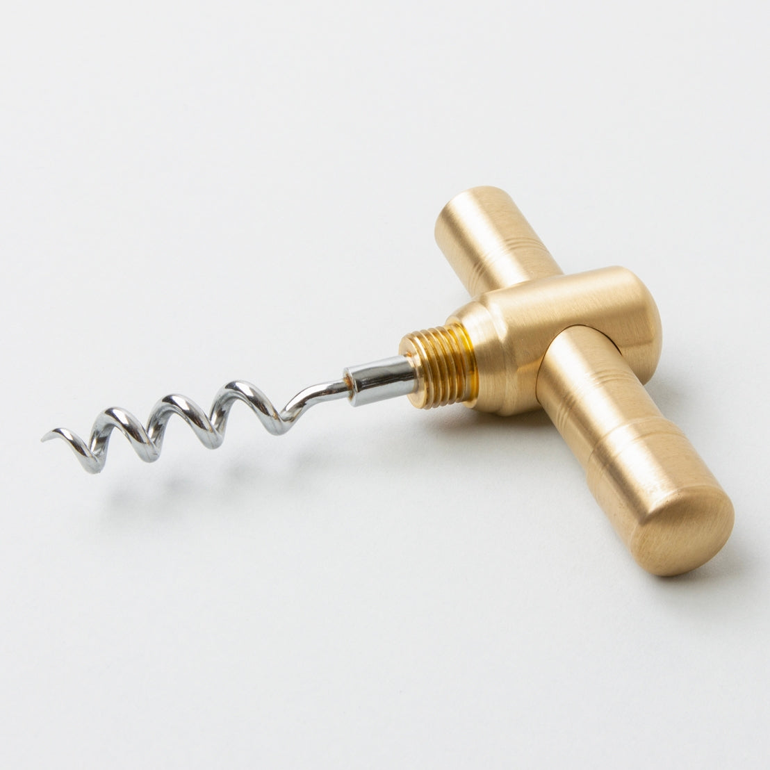 Premium Brass Corkscrew - Elegant & Durable Wine Bottle Opener for Home, Bar, and Restaurant Use - Perfect for Wine Lovers and Entertaining Guests
