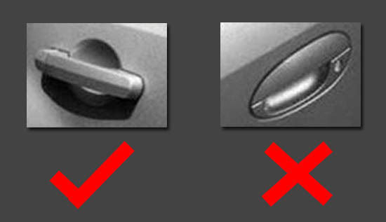4-Pack Clear Adhesive Car Door Handle Protection Film - Scratch Resistant, Invisible Paint Guard for Cars, SUVs, Trucks - Prevent Scratches from Keys, Rings & Daily Use