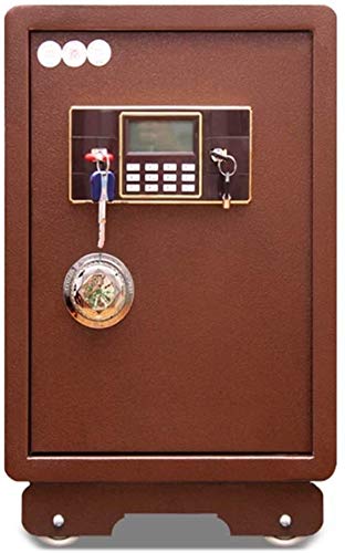 Digital Security Safe Box for Home & Office - Large Steel Money Safe with LED Display, Deadbolt Lock & Wall-Anchoring Design - Perfect for Cash, Jewelry, Documents & Valuables Storage