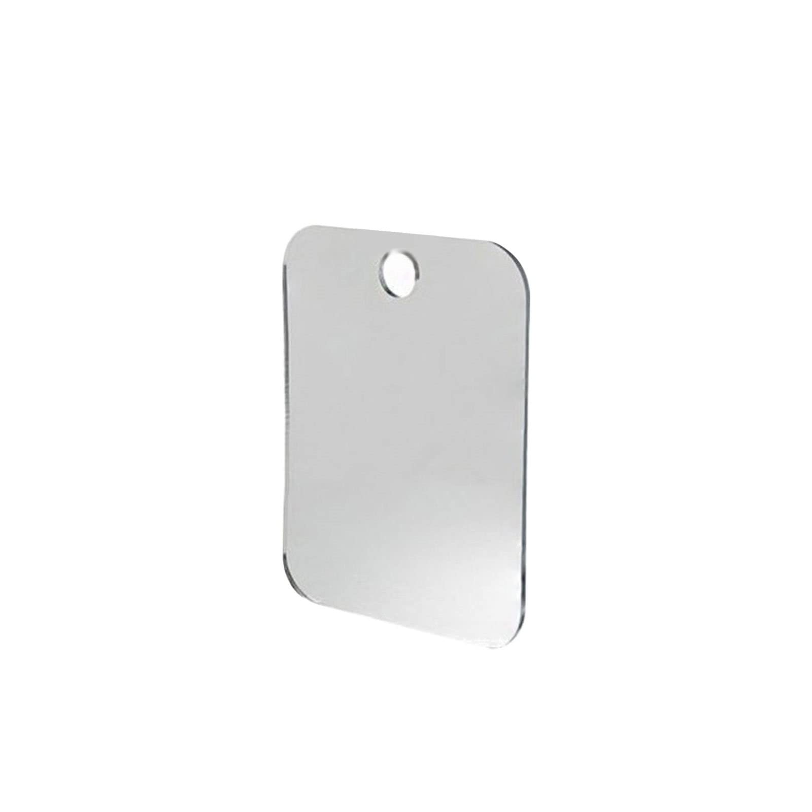 **Fogless Shatterproof Shower Mirror for Shaving & Makeup – Travel, Camping & Wall Mount – Battery Operated & Handheld (Ideal for Bathroom, Gym & Outdoor Use)**