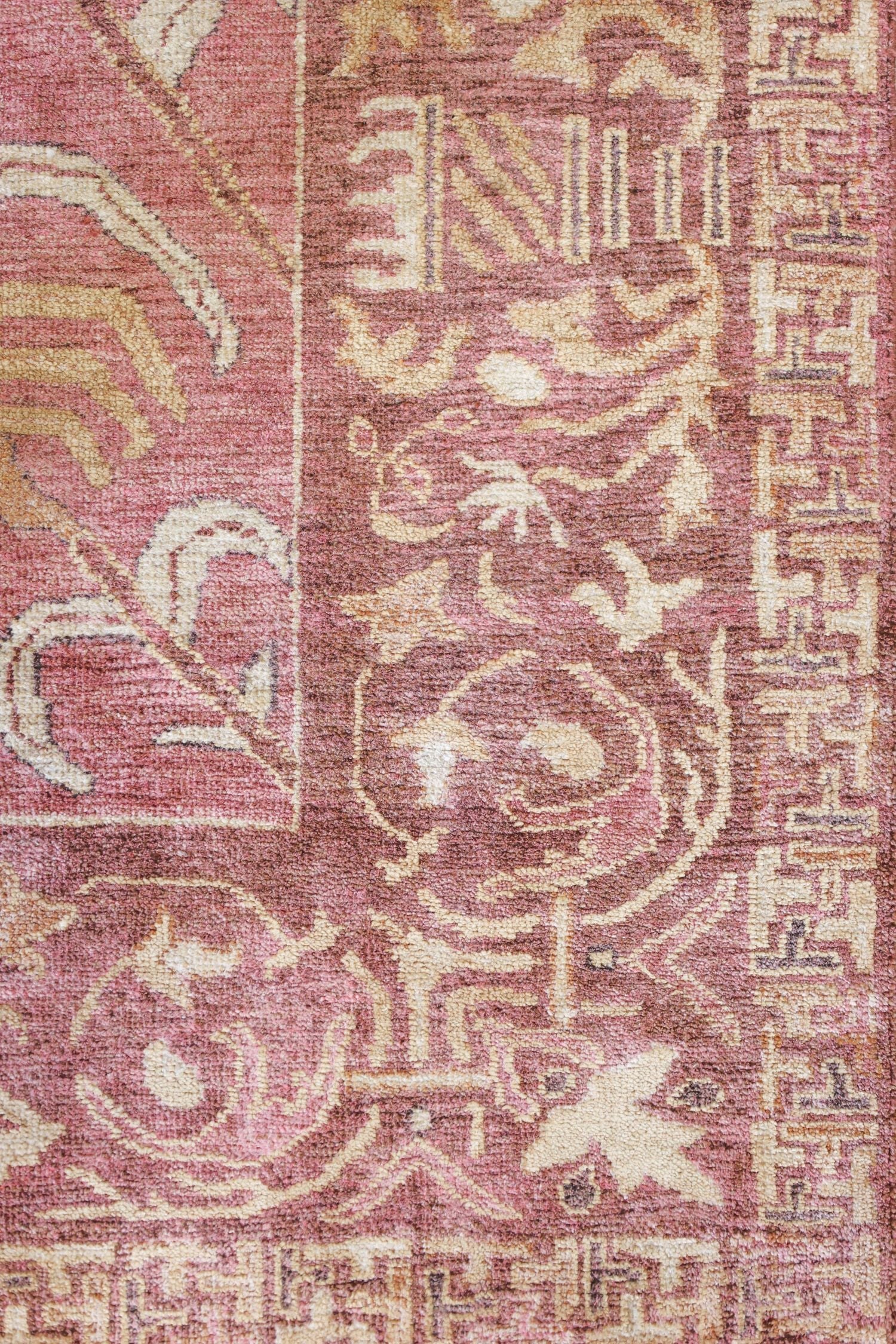 Amritsar Handwoven Transitional Rug J75782 - Premium Indian Wool Carpet for Living Room, Bedroom & Office Decor