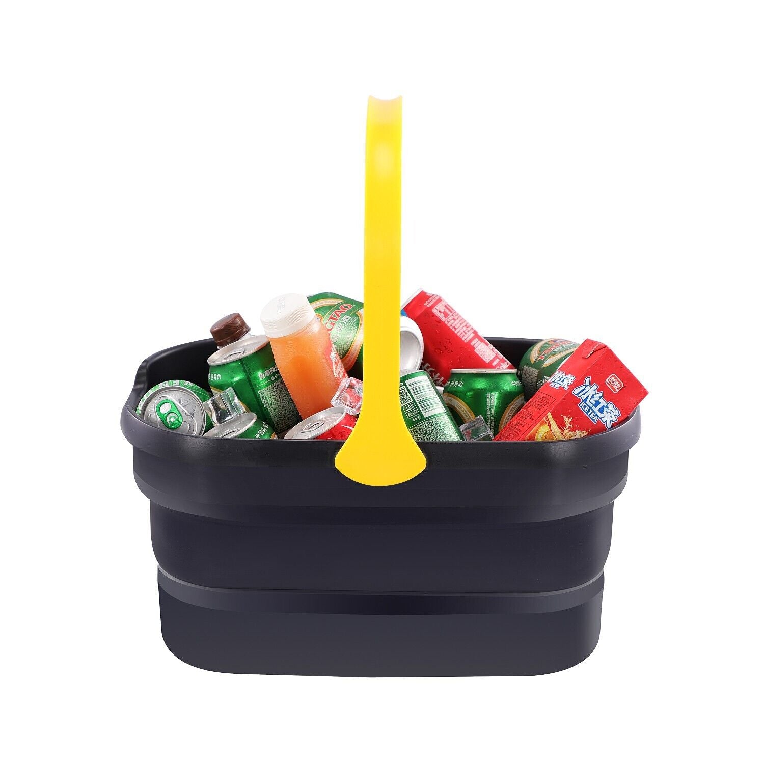 10L Collapsible Washing & Storage Bucket - Portable Foldable Mop, Food, Drink Container for Home, Camping & Outdoor Use - Perfect for Cleaning, Camping Trips & Emergency Storage