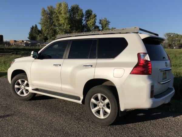 10-22 Lexus GX460 Prinsu Design Studio Roof Rack - Heavy Duty Aluminum Alloy Roof Rack System for Off-Road Adventure & Cargo Storage