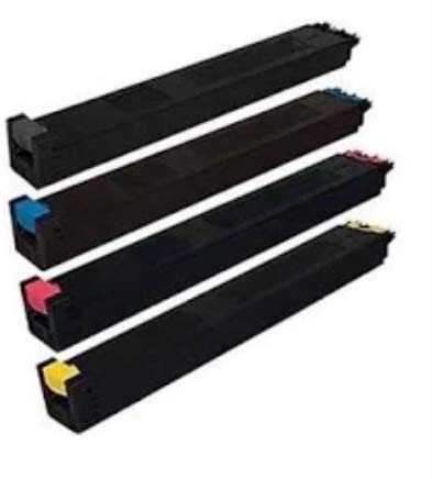 High Yield Toner Cartridge Set for Sharp MX-3140N (Black, Cyan, Magenta, Yellow) - 4 Pack Replacement Toner | Compatible with Office Printers & High Volume Printing Needs