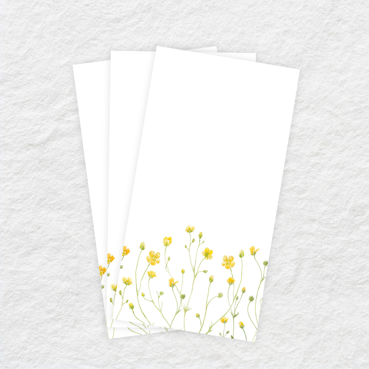 Disposable Linen-Like Paper Guest Towels - 16 Pack Yellow Field | Premium Bathroom & Kitchen Napkins for Parties, Weddings & Events
