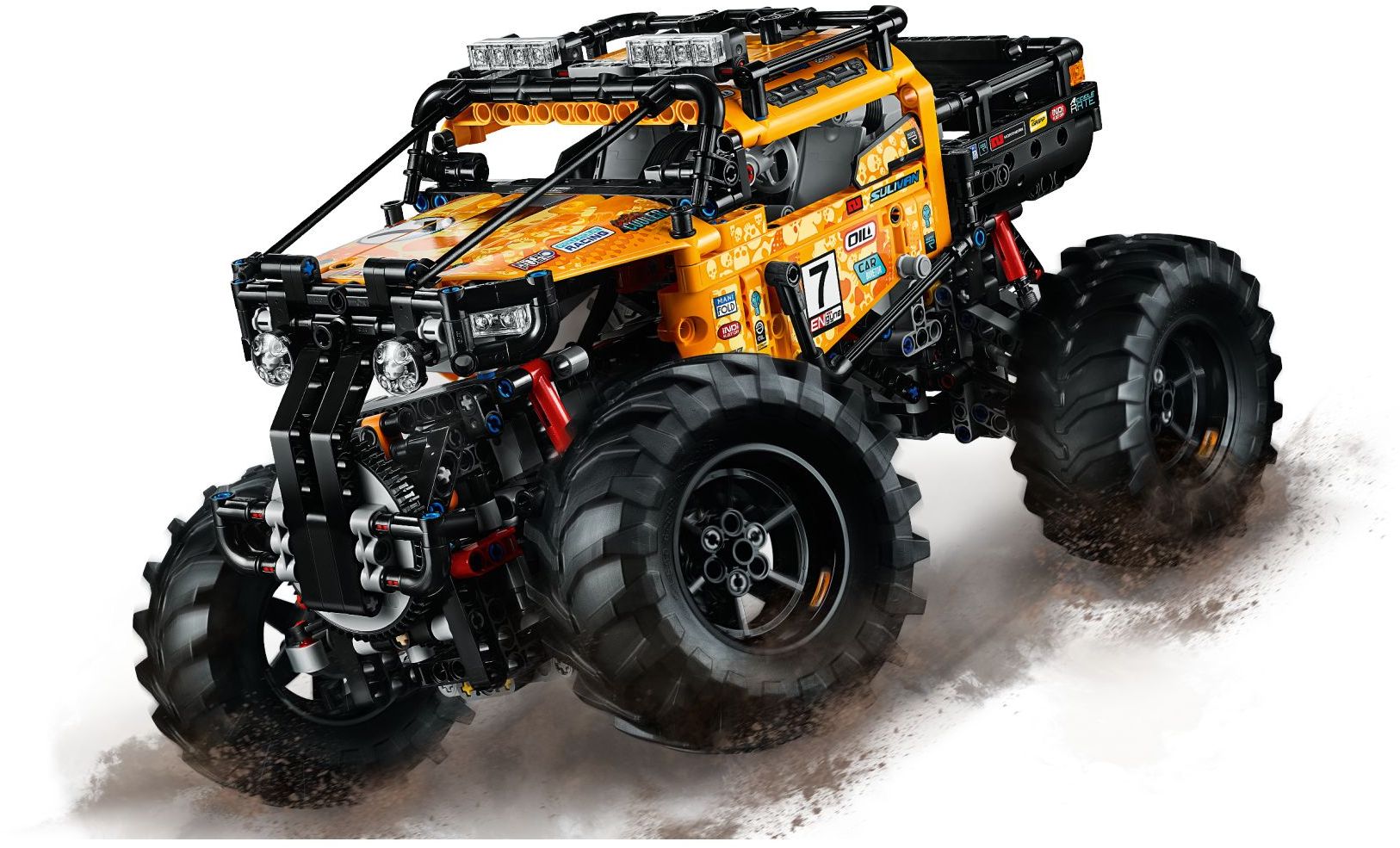 LEGO 42099 4x4 X-Treme Off-Roader Building Kit - Remote Control RC Truck Model for Kids & Adults - Perfect for STEM Learning, Collectors & Off-Road Adventure Play