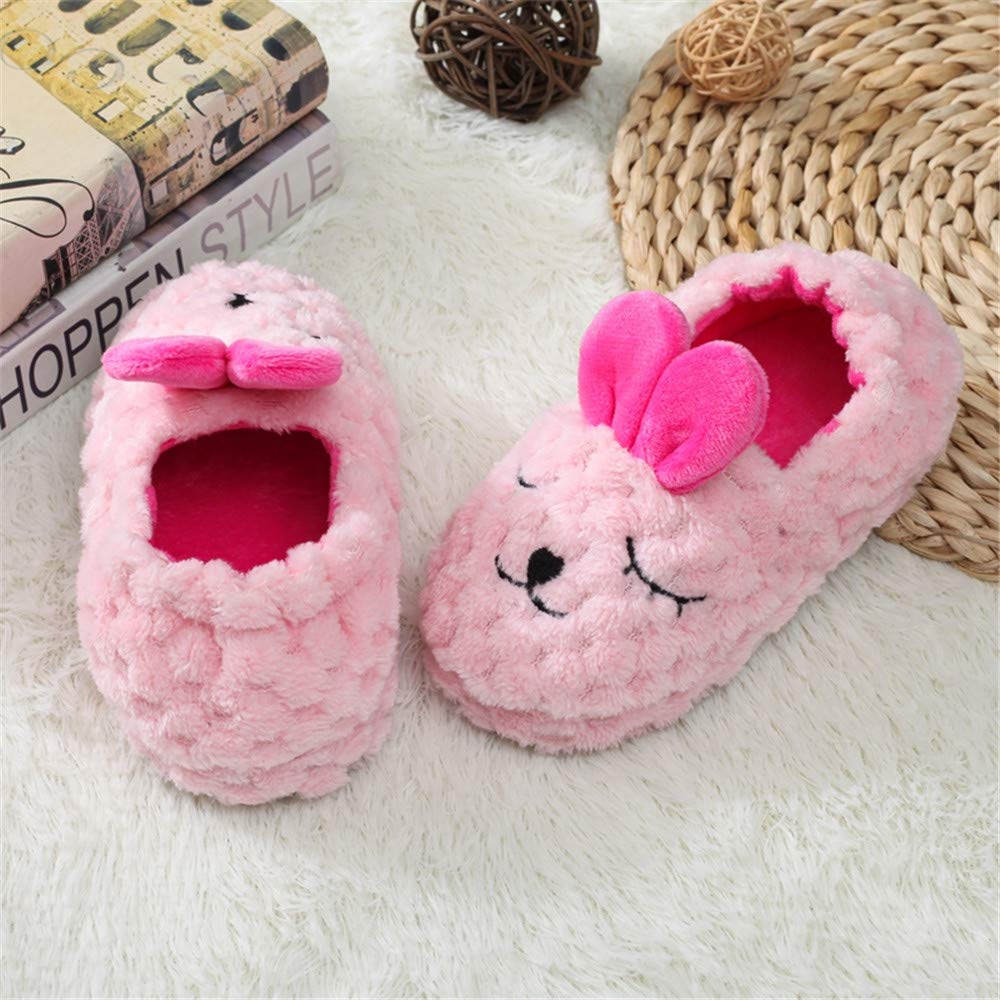 Cute Cartoon Soft House Slippers for Baby Girls - Non-Slip Indoor Shoes for Toddlers - Perfect for Playtime, Nursery & Home Comfort