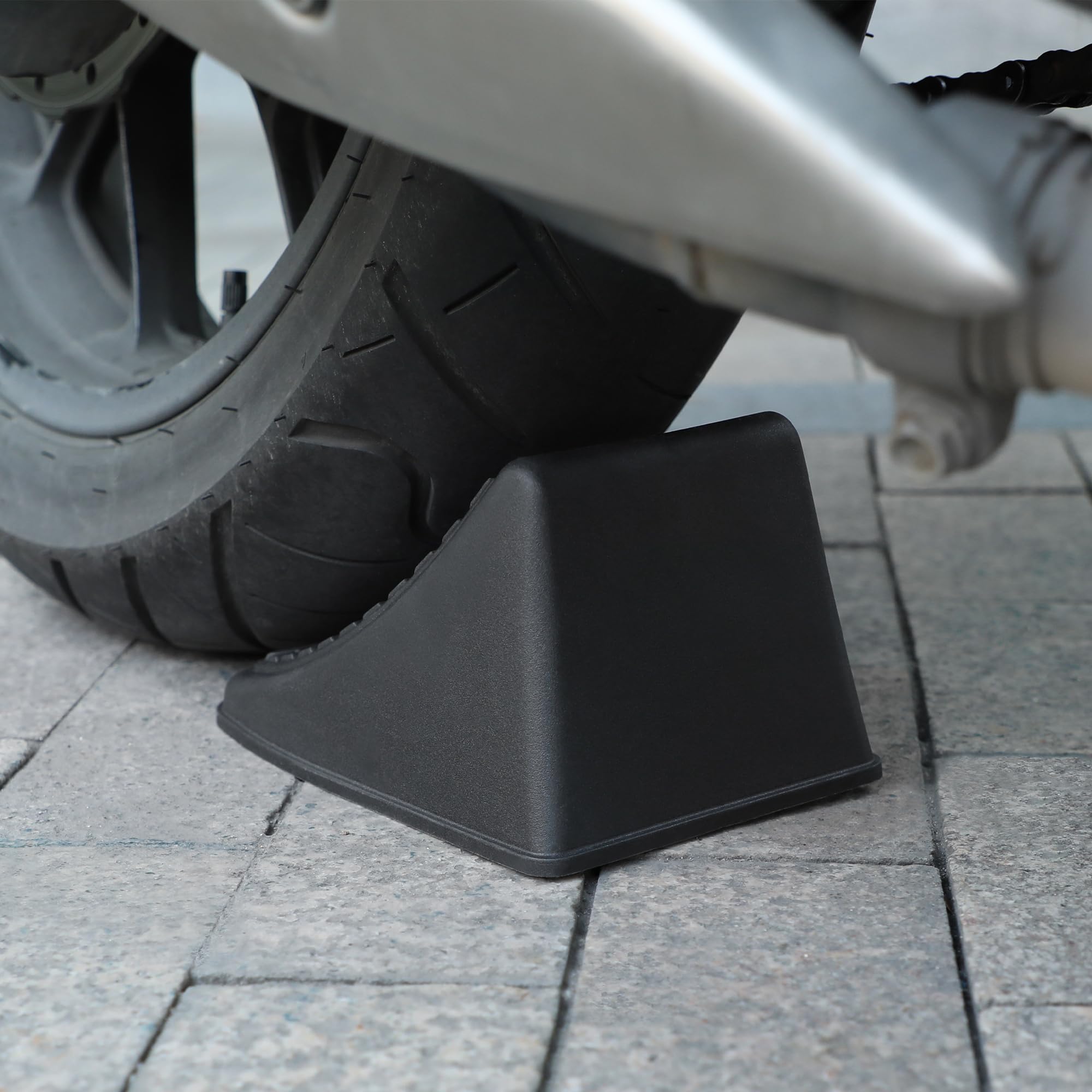 TONDA Heavy Duty Wheel Chocks 4 Pack - 8
