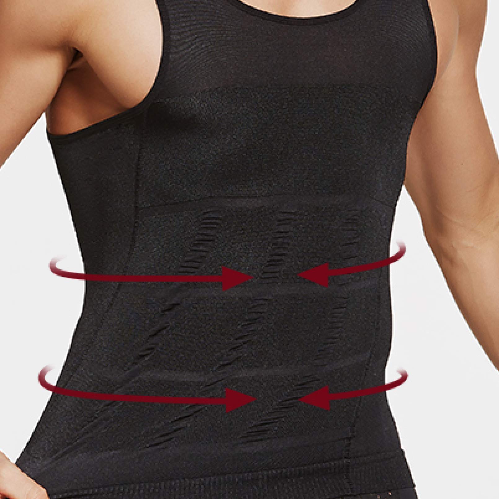 Men's Waist Trainer Shapewear - Slimming Body Shaper for Muscle Support & Posture Correction | Perfect for Gym, Workouts & Everyday Wear