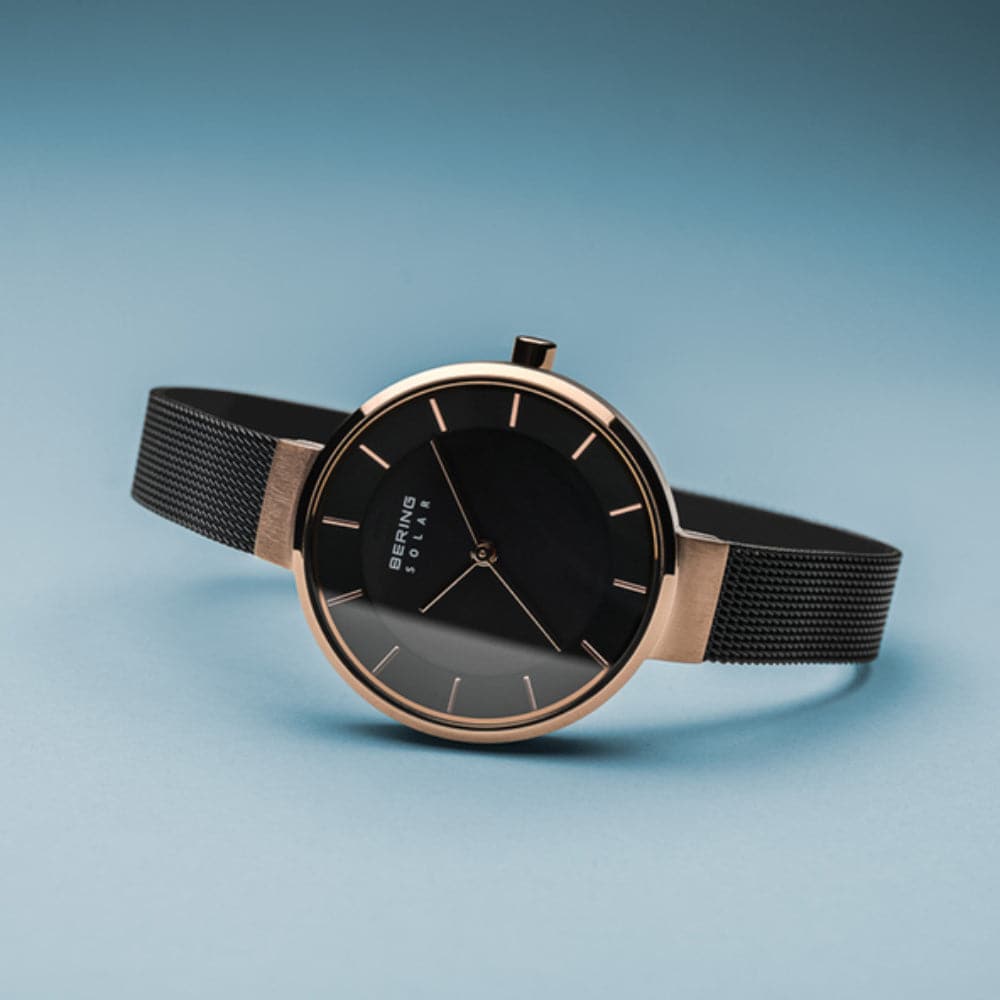 BERING 14631 166 Women's Watch - Elegant Stainless Steel & Crystal Design - Perfect for Office, Party & Everyday Wear