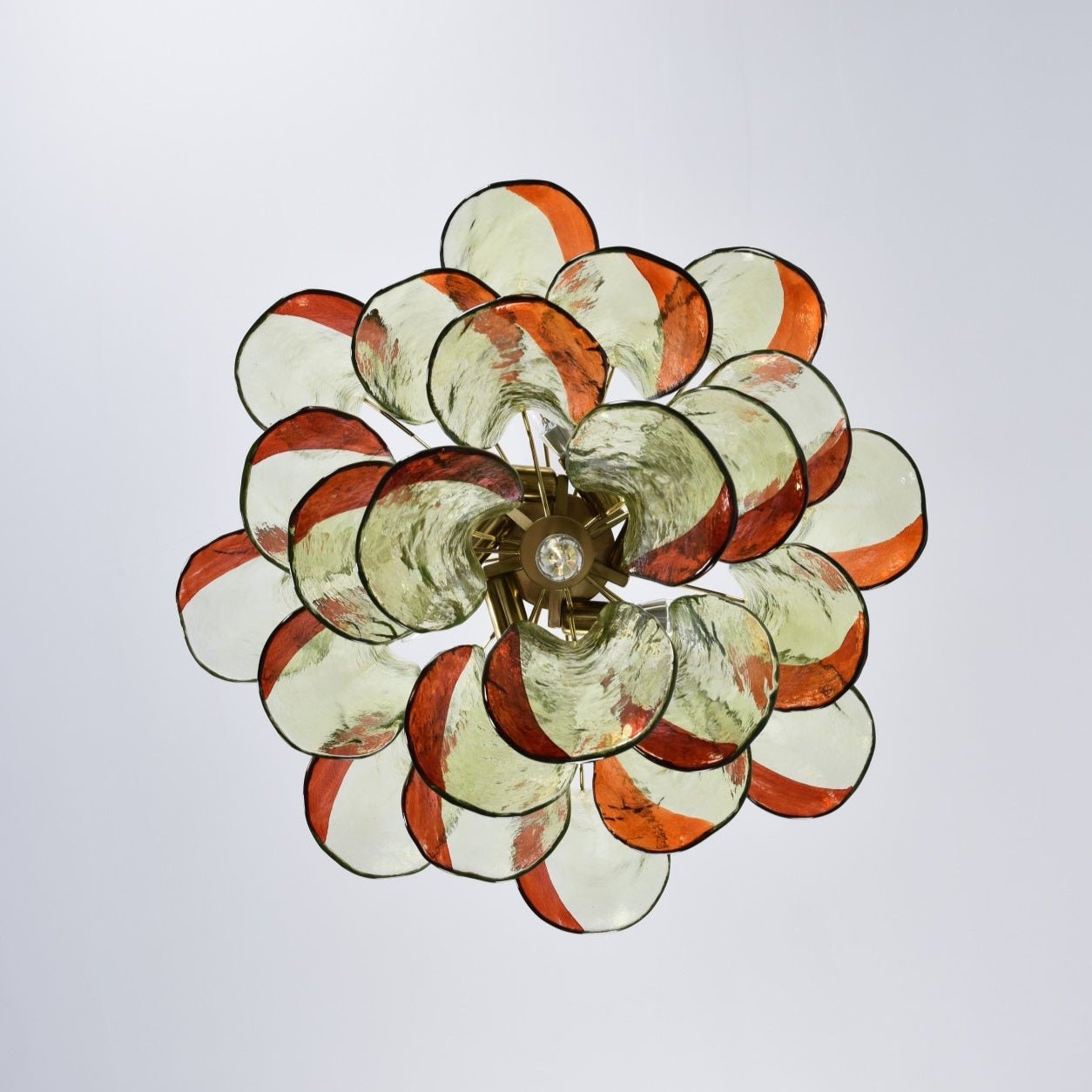 Marielle Murano Glass Chandelier - Elegant Crystal Ceiling Light Fixture for Dining Room, Living Room, and Bedroom Decor