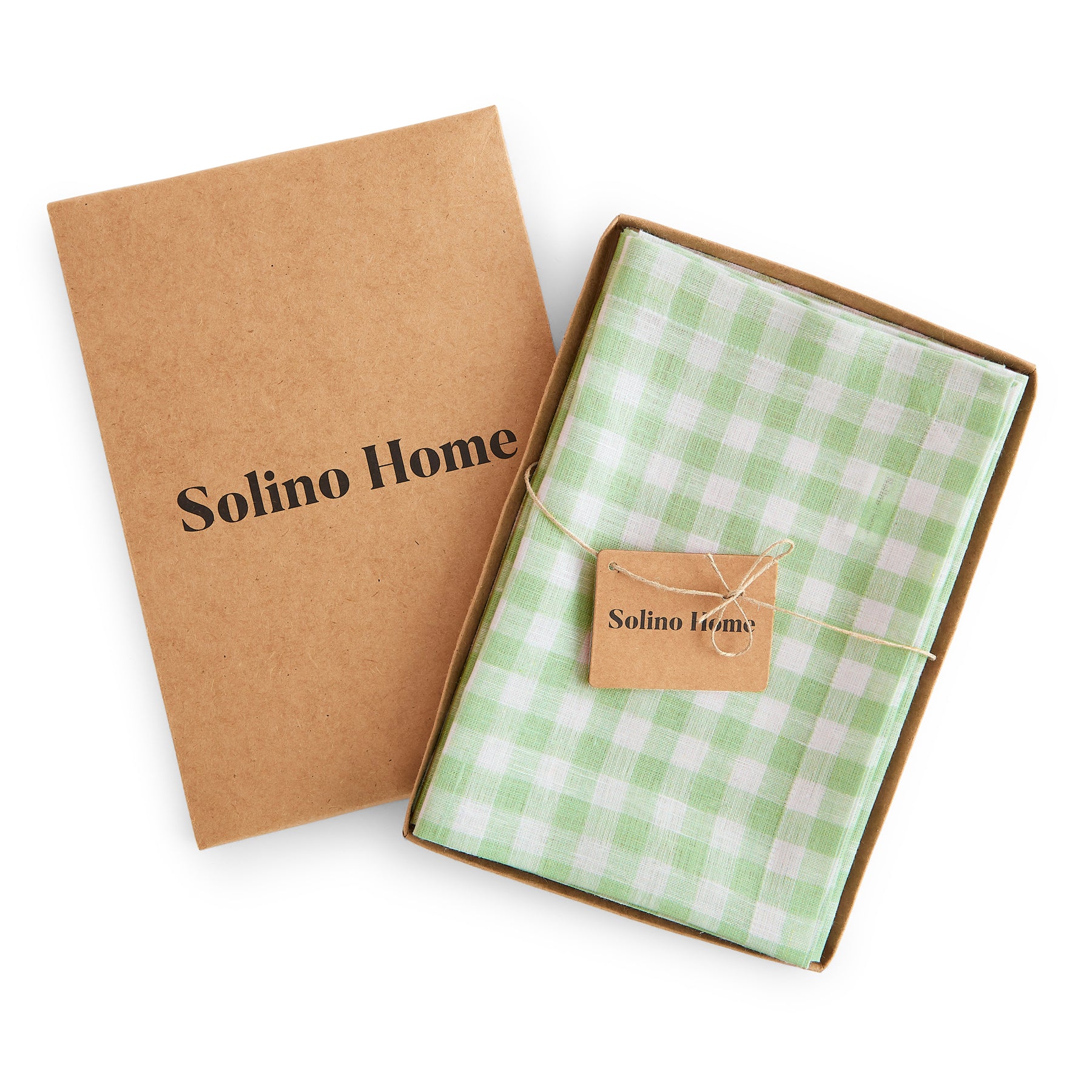 Premium Gingham Checkered Napkins Set of 4 - 100% Cotton Kitchen & Dining Cloth for Parties, Picnics, and Everyday Use