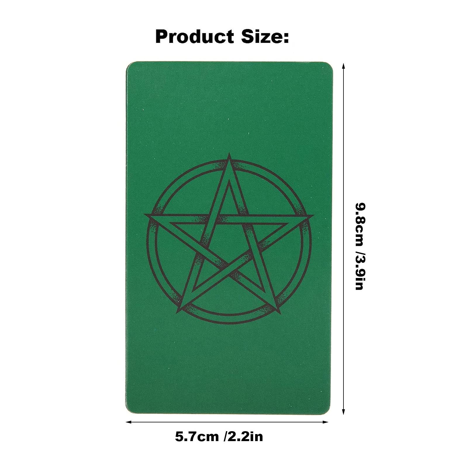 Yitengteng 78-Card Tarot Deck for Beginners - Cute English Fortune Telling Cards for Adults & Kids - Holographic Divination Game Set - Perfect for Meditation, Spiritual Guidance & Party Entertainment