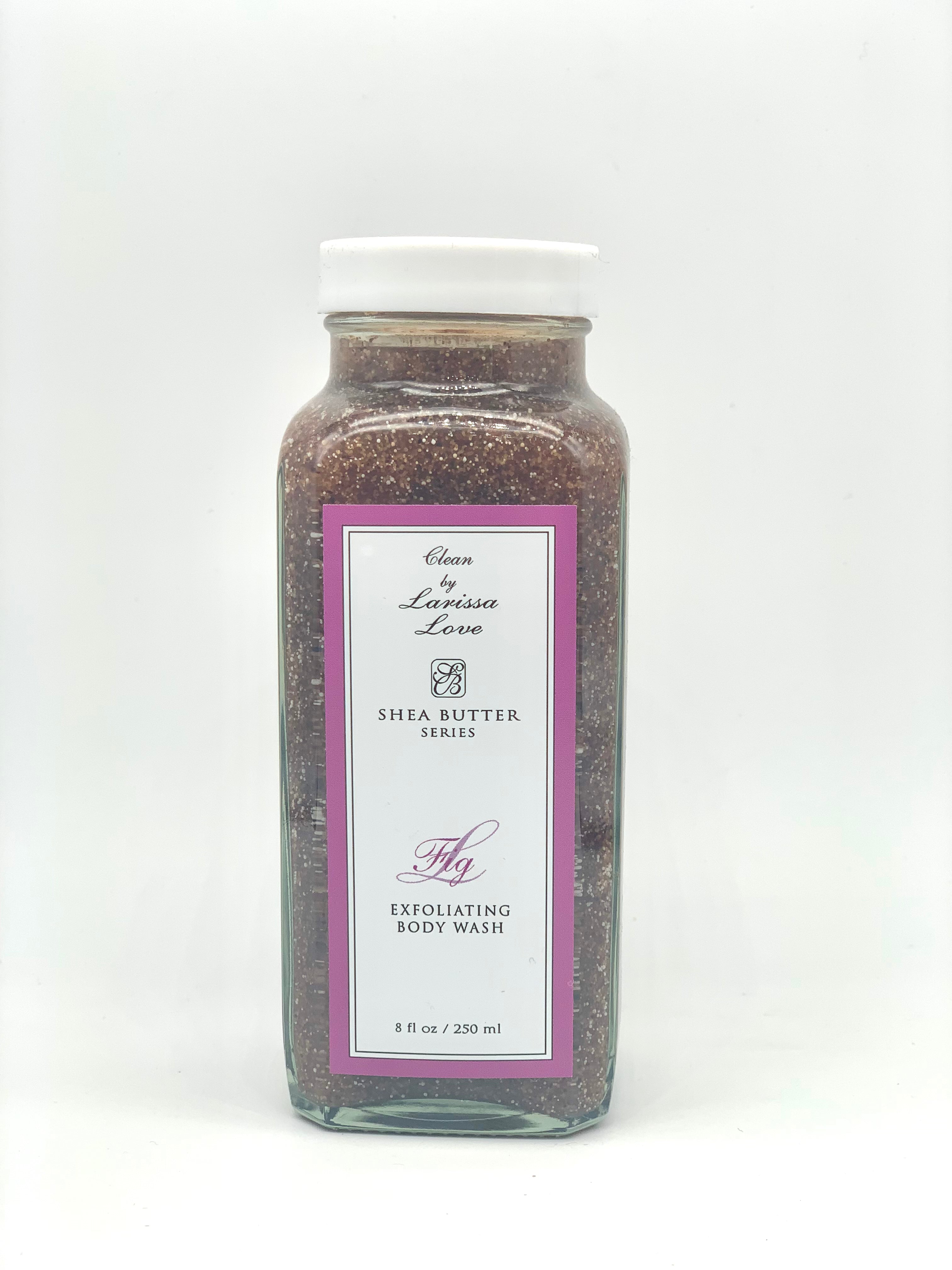 Organic Fig Exfoliating Bath Gel for Smooth Skin - Natural Body Scrub with Moisturizing Benefits - Perfect for Spa Nights & Dry Skin Care