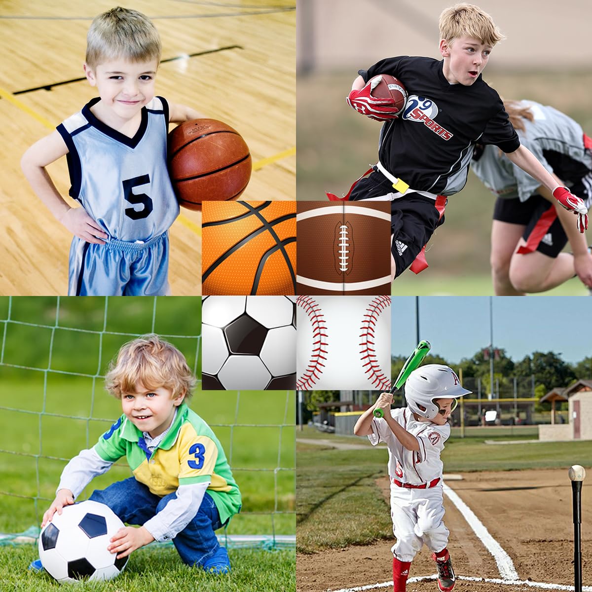40Pcs Sports Themed Disposable Paper Napkins - All Star Basketball Football Baseball Soccer Party Decorations for Boys Birthday, Game Day, Tailgating & Sports Themed Events