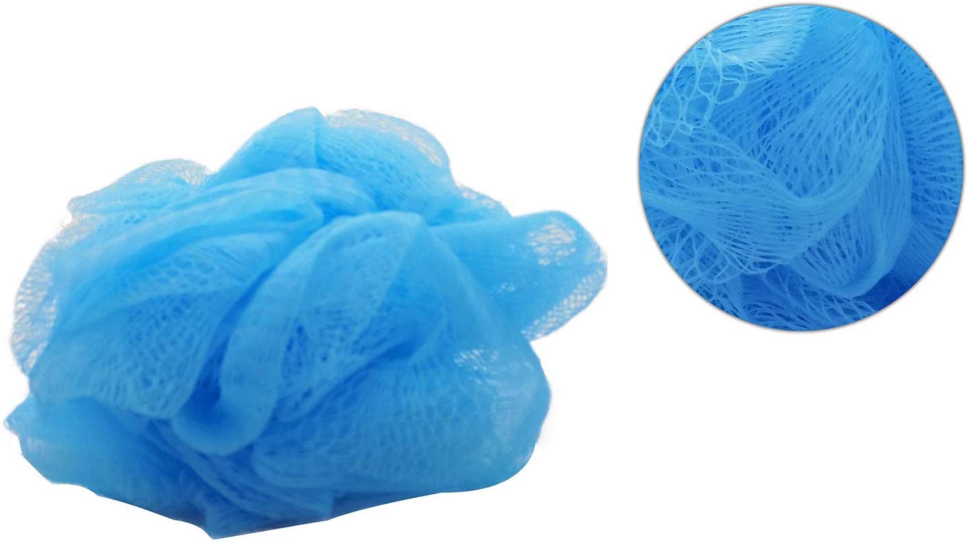 Ekan Exfoliating Bath Sponge Set - 3 Pack Natural Loofah Back Scrubber for Men & Women | Gentle Body Cleanser for Shower, Spa & Daily Skincare Routine
