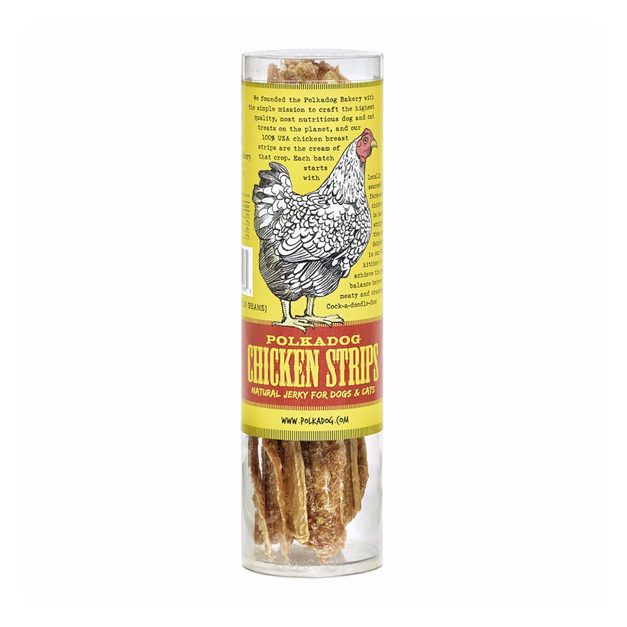 Premium Polkadog Chicken Strips for Dogs – All-Natural, Grain-Free Dog Treats – Perfect for Training, Rewards & Healthy Snacking