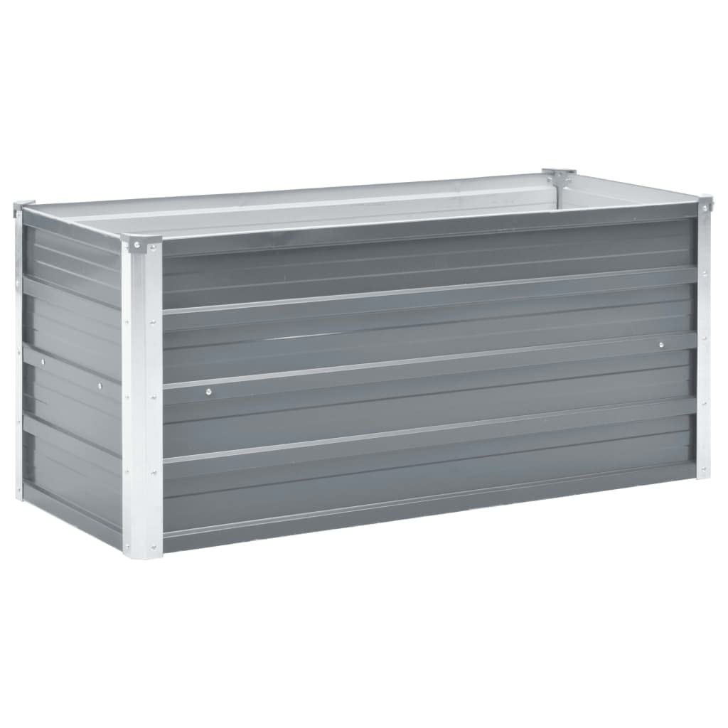 Galvanized Steel Raised Garden Bed Planter Box 39.4