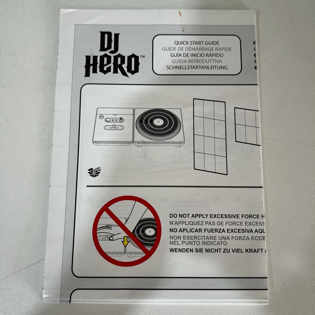 DJ Hero Turntable Controller Bundle with Game for Nintendo Wii - Complete Boxed Set - Perfect for Music Gaming Parties & DJ Simulation Fun