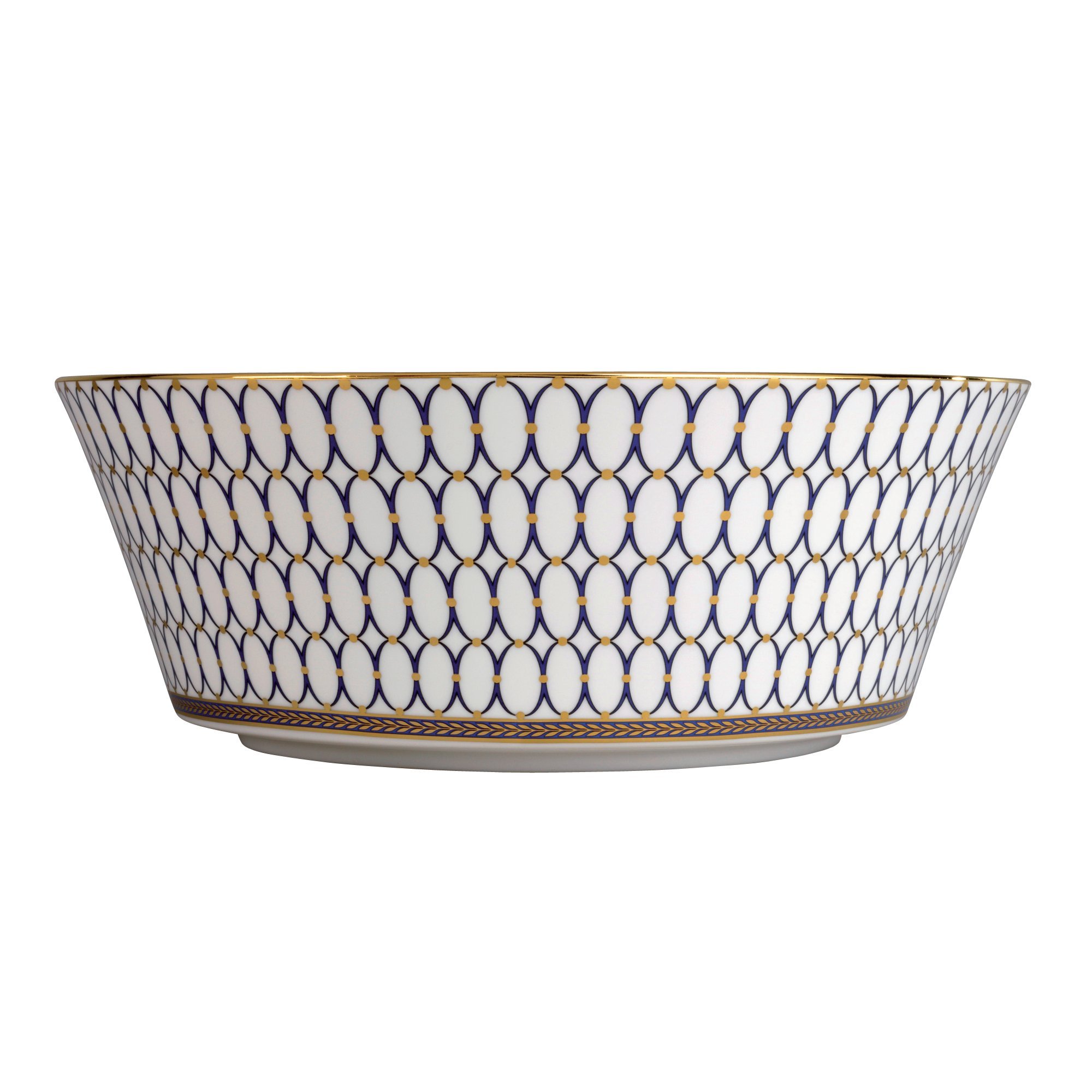 Wedgwood Renaissance Gold 12-Inch Porcelain Serving Bowl - Elegant Dinnerware for Holiday Entertaining & Formal Dining