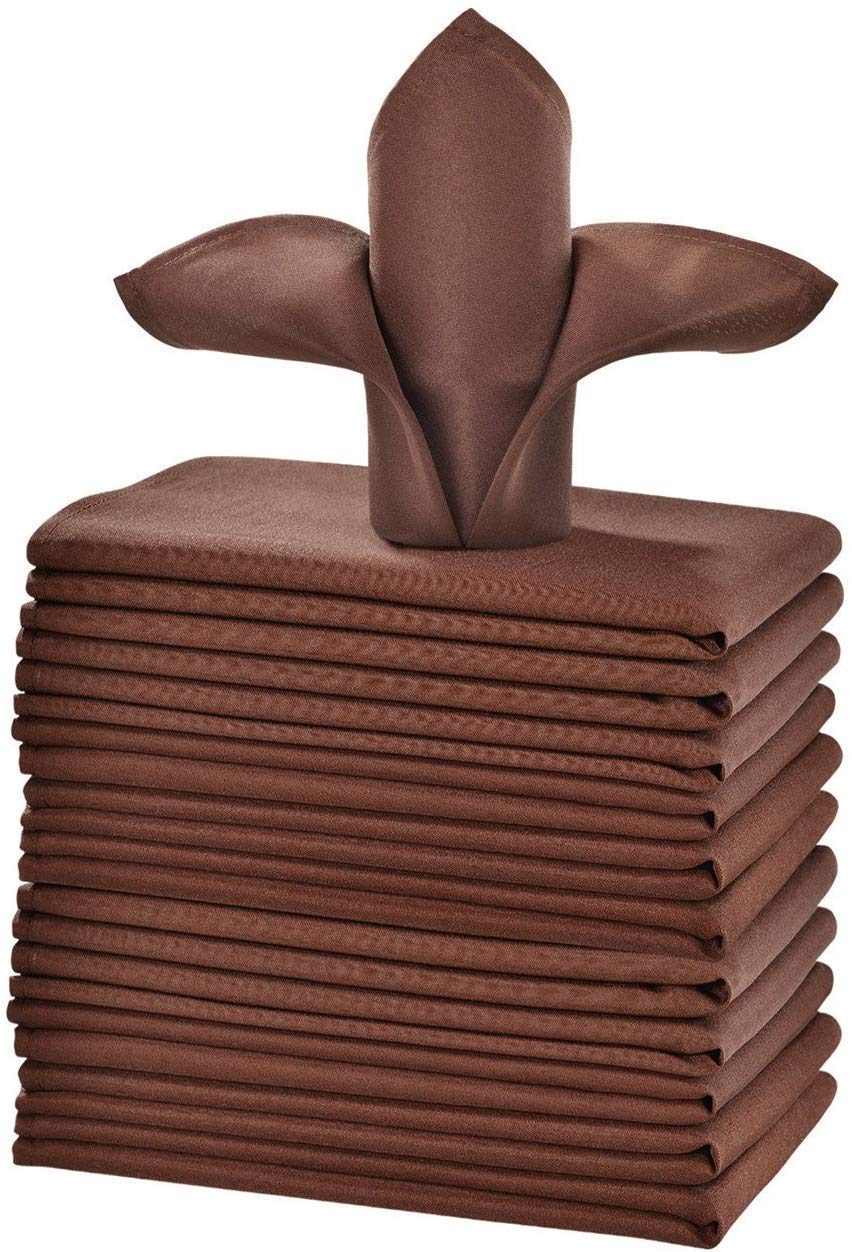 Premium 12-Pack Washable Cloth Napkins - 20