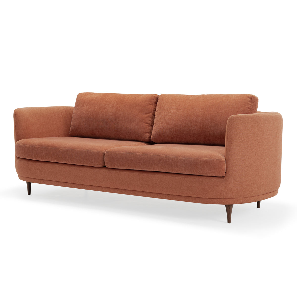 Elinor Fabric 3-Seater Sofa - Modern Comfortable Living Room Couch for Small Spaces, Apartments & Cozy Homes | Perfect for Lounging, Entertaining & Relaxing