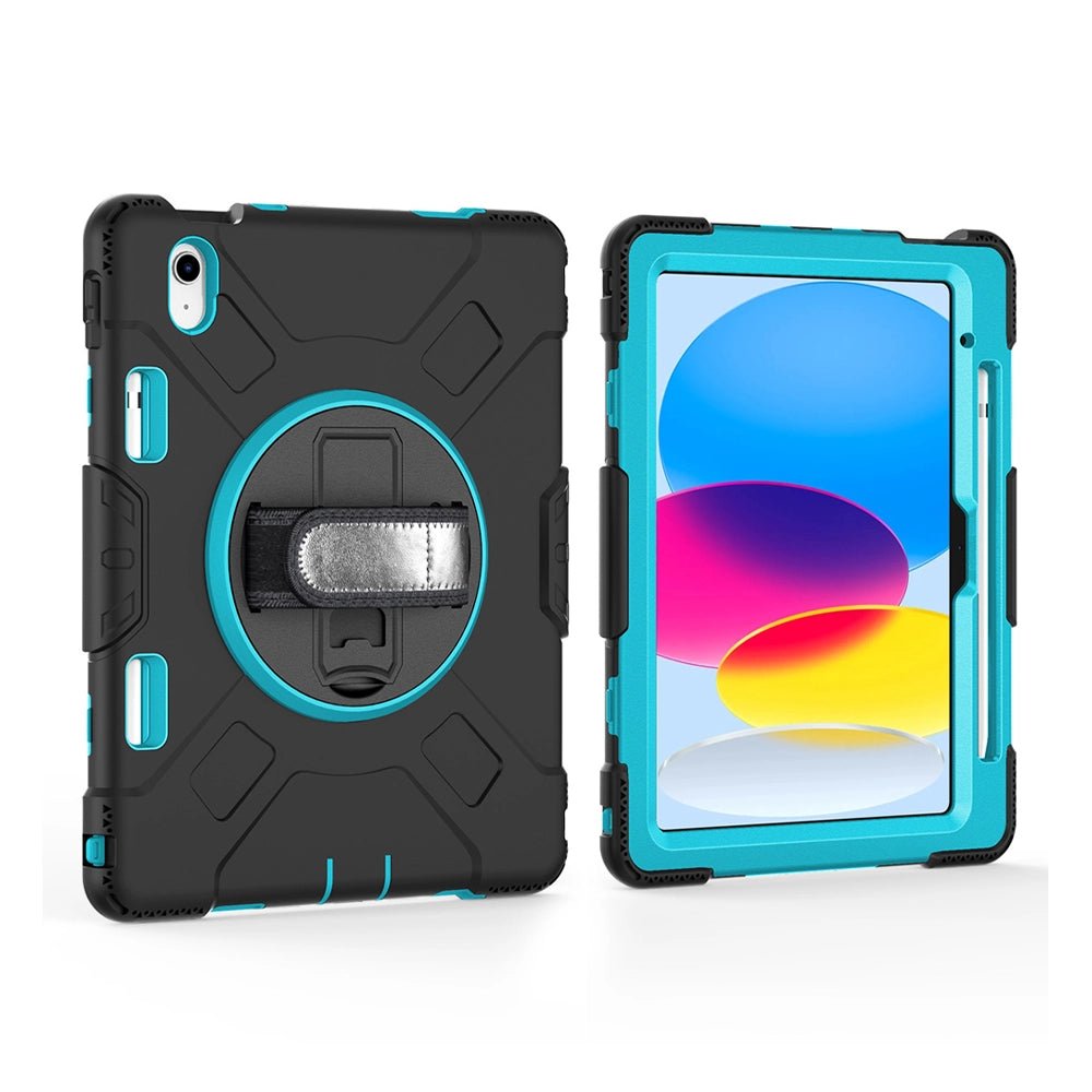 PivotShield Pro Premium iPad Case - Shockproof & Slim Protective Cover for iPad 10.2/9.7 Inch (2021/2020/2019 Models) - Perfect for Work, Travel & School Use