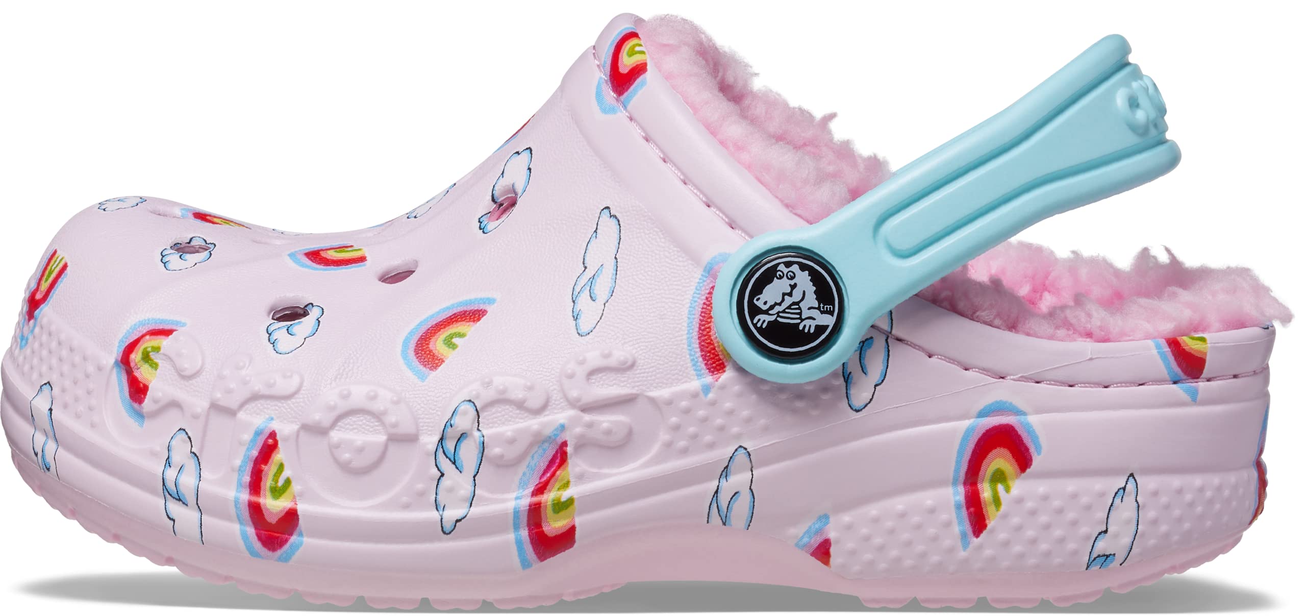 Crocs Unisex-Child Baya Lined Printed Clog - Comfortable Kids' Winter Shoes for Indoor & Outdoor Play, School, and Casual Wear