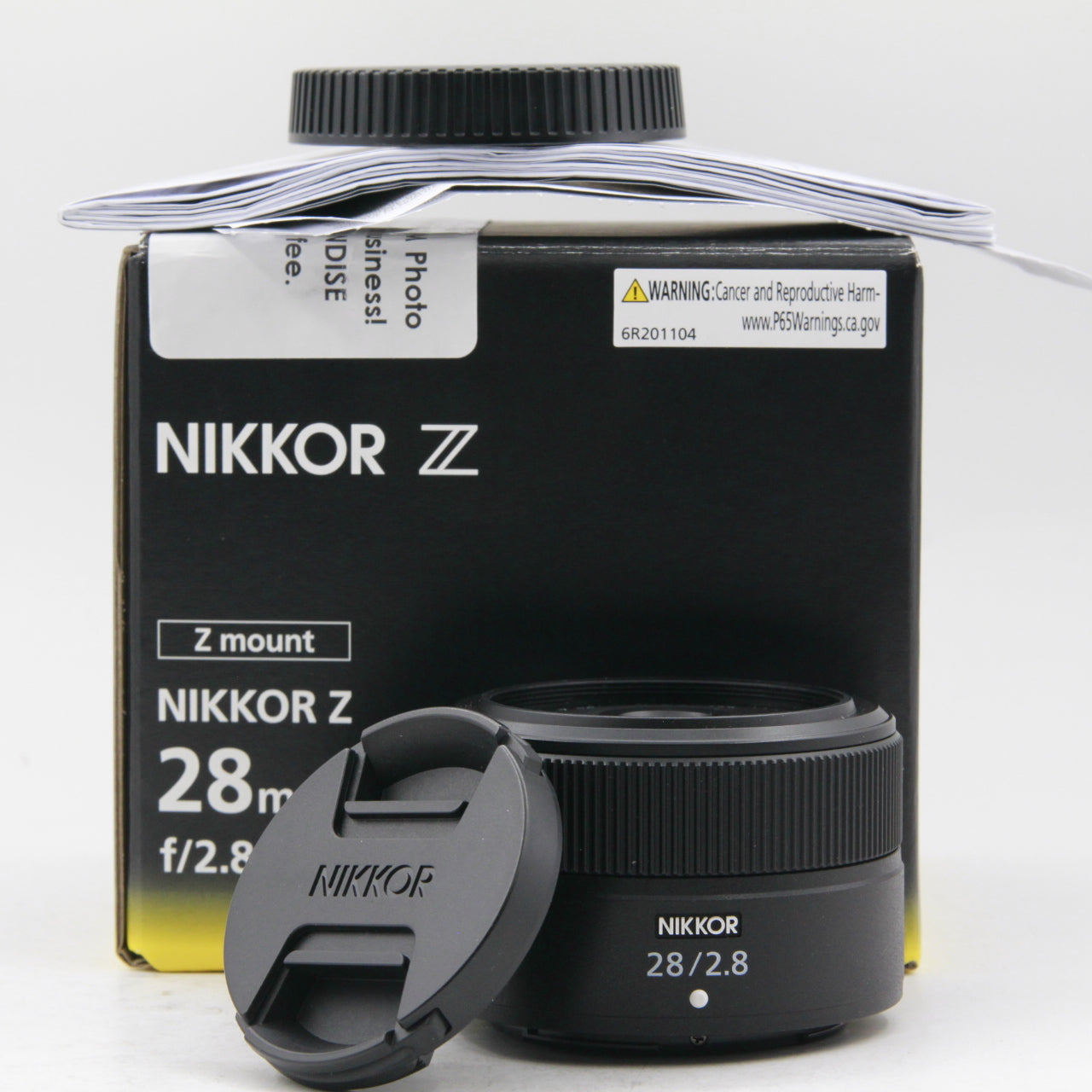 Open Box Excellent Condition Nikon NIKKOR Z 28mm f/2.8 Lens - Perfect for Street Photography, Travel & Everyday Shooting