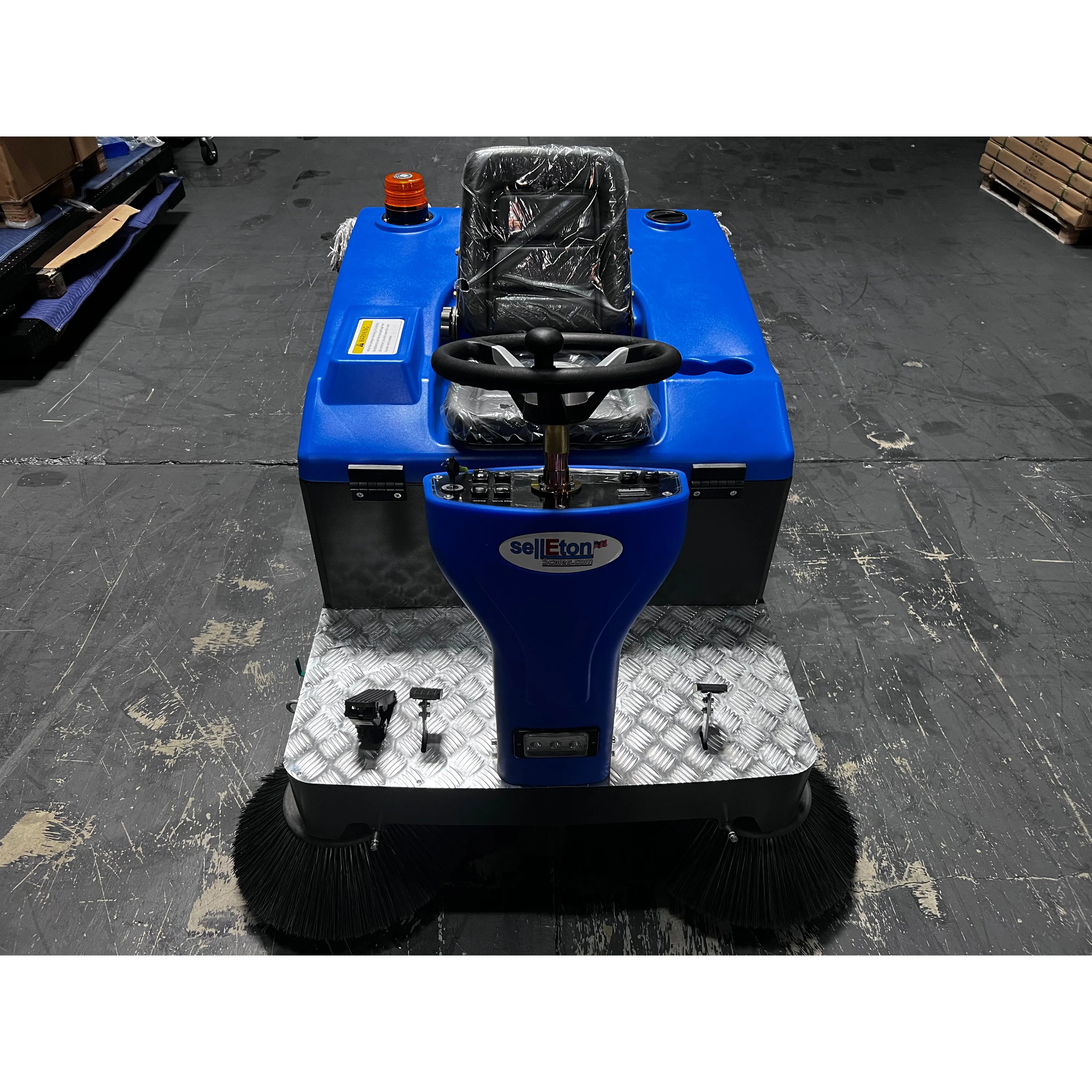 Eton SL WS1400 Industrial Floor Sweeper & Vacuum Machine - Heavy-Duty Warehouse Cleaning Equipment for Large Spaces & Factories
