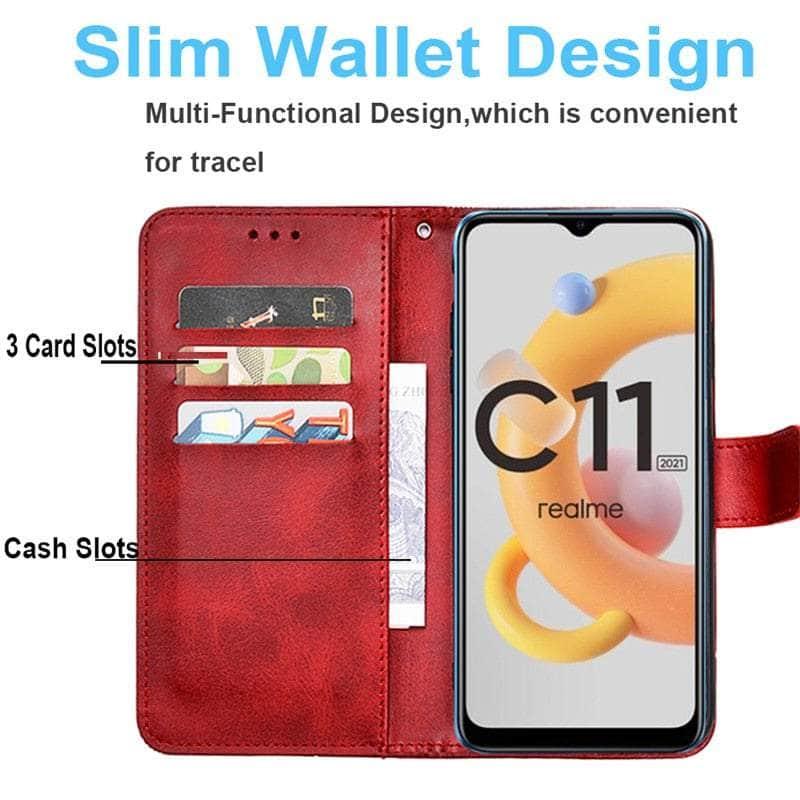 Premium Flip Leather Wallet Case for Samsung Galaxy A14 - Slim Protective Cover with Card Slots & Stand Feature - Perfect for Daily Use, Travel & Business