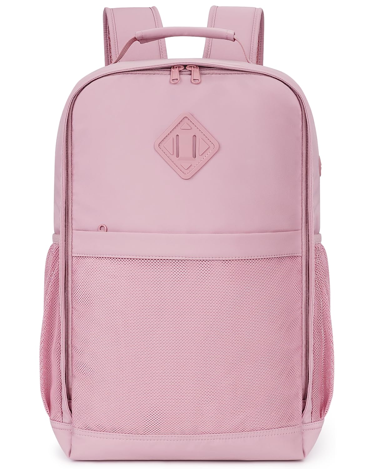 WANDF 15.6 Inch Travel Laptop Backpack for Women & Men - USB Charging Port College Backpack (18x14x8 Inch) - Perfect for Business Trips, Commuting & School | Durable Personal Item Carry-On Bag