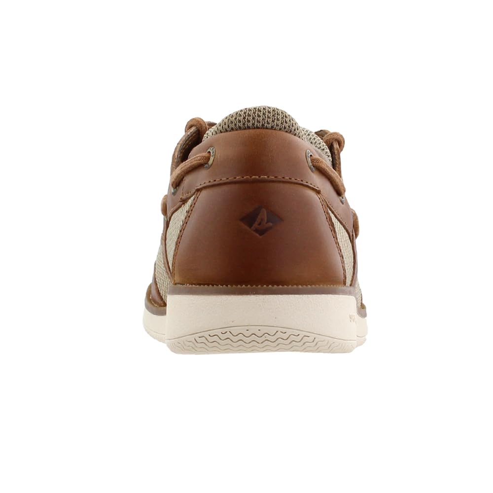 Sperry Men's Surveyor 2-Eye Boat Shoe - Classic Leather Deck Shoes for Men | Non-Slip Boat Shoes for Sailing, Fishing & Casual Wear