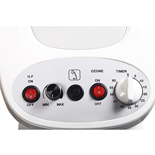 Professional Facial Steamer & High Frequency Beauty Kit with 5X Magnifying Lamp - Salon & Spa Equipment for Skin Care, Acne Treatment & Facial Rejuvenation - Perfect for Home & Professional Use