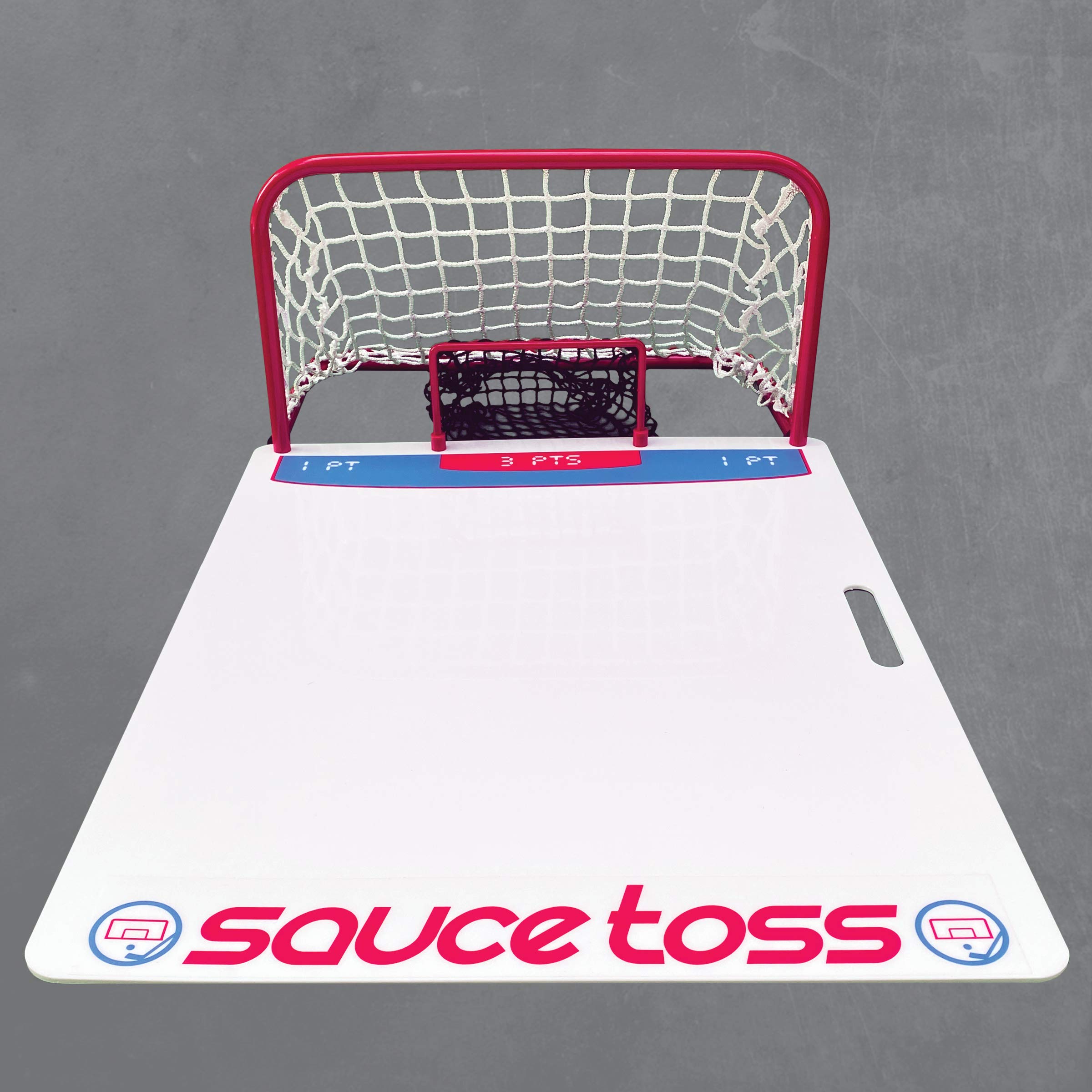 Premium Hockey Sauce Pass Game - Portable Training & Trick Shot Practice for Players - Perfect for Backyard, Tailgate & Street Hockey Fun