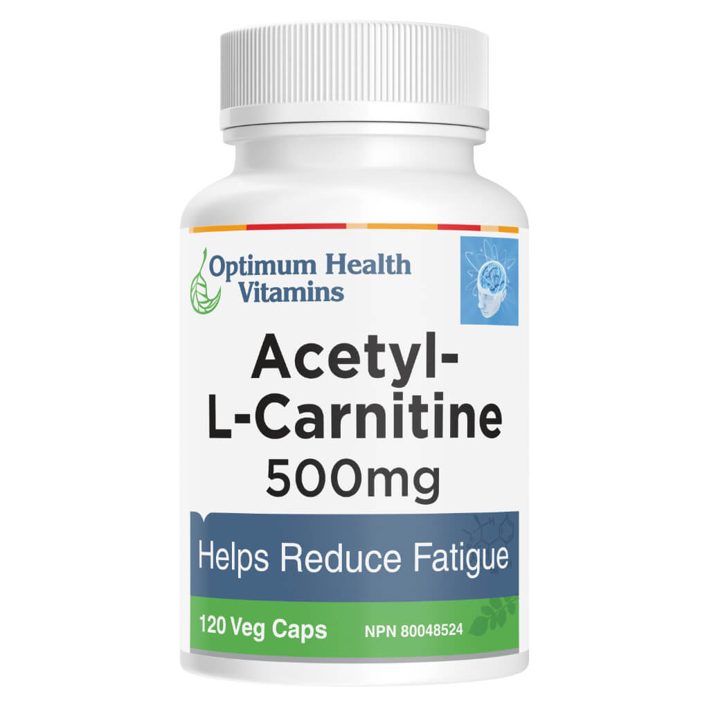 Premium Acetyl L-Carnitine Supplement 500mg - 120 Capsules for Energy, Weight Management & Cognitive Support | Vegan, Non-GMO | Ideal for Fitness Enthusiasts & Mental Focus