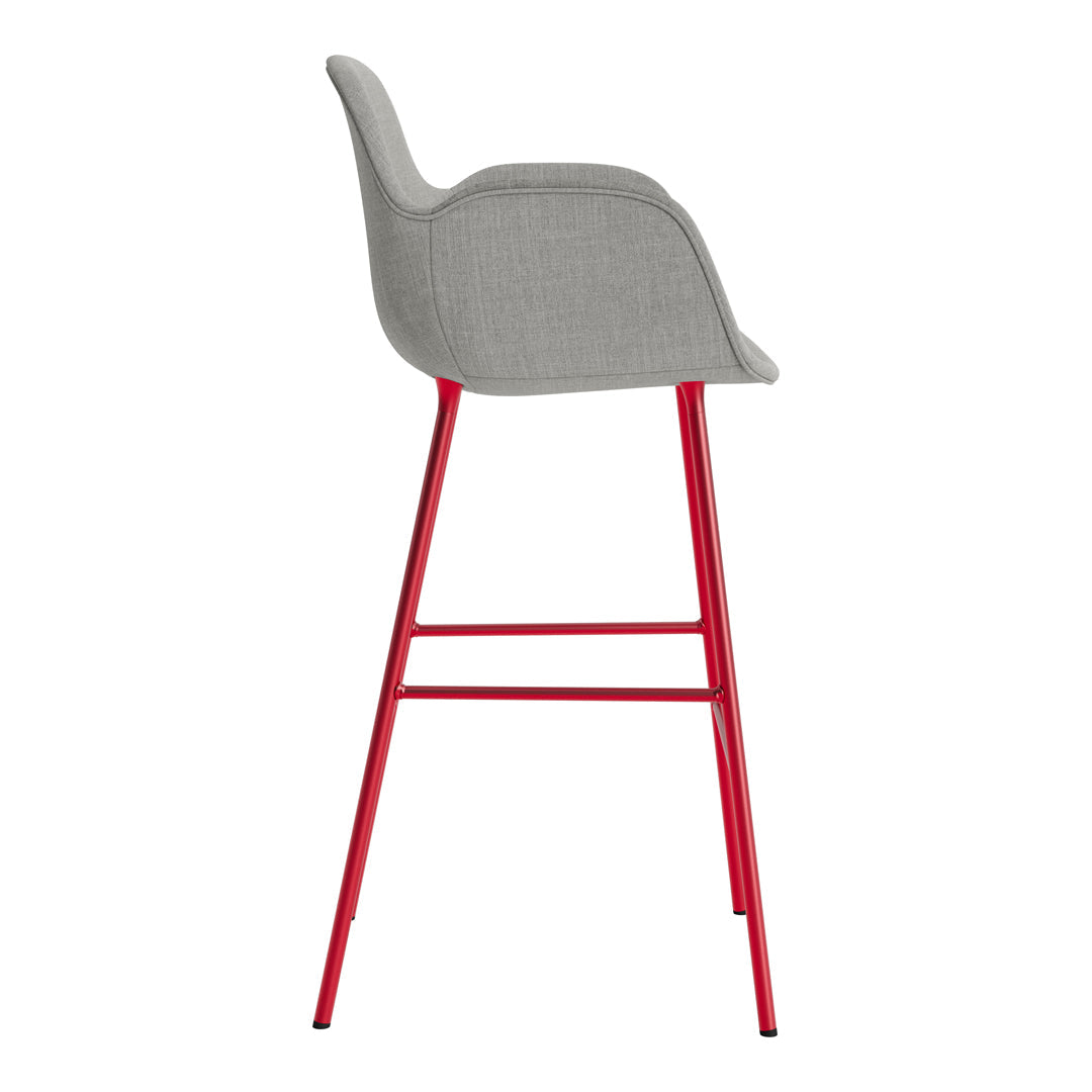 Form Bar Armchair - Fully Upholstered Modern Lounge Chair for Living Room, Office & Cafe | Comfortable Seating Furniture for Home & Commercial Spaces