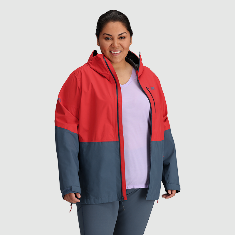 Aspire II GORE-TEX Waterproof Jacket for Women - Lightweight Windproof Hiking & Outdoor Adventure Coat - Perfect for Camping, Skiing, and Rainy Day Activities