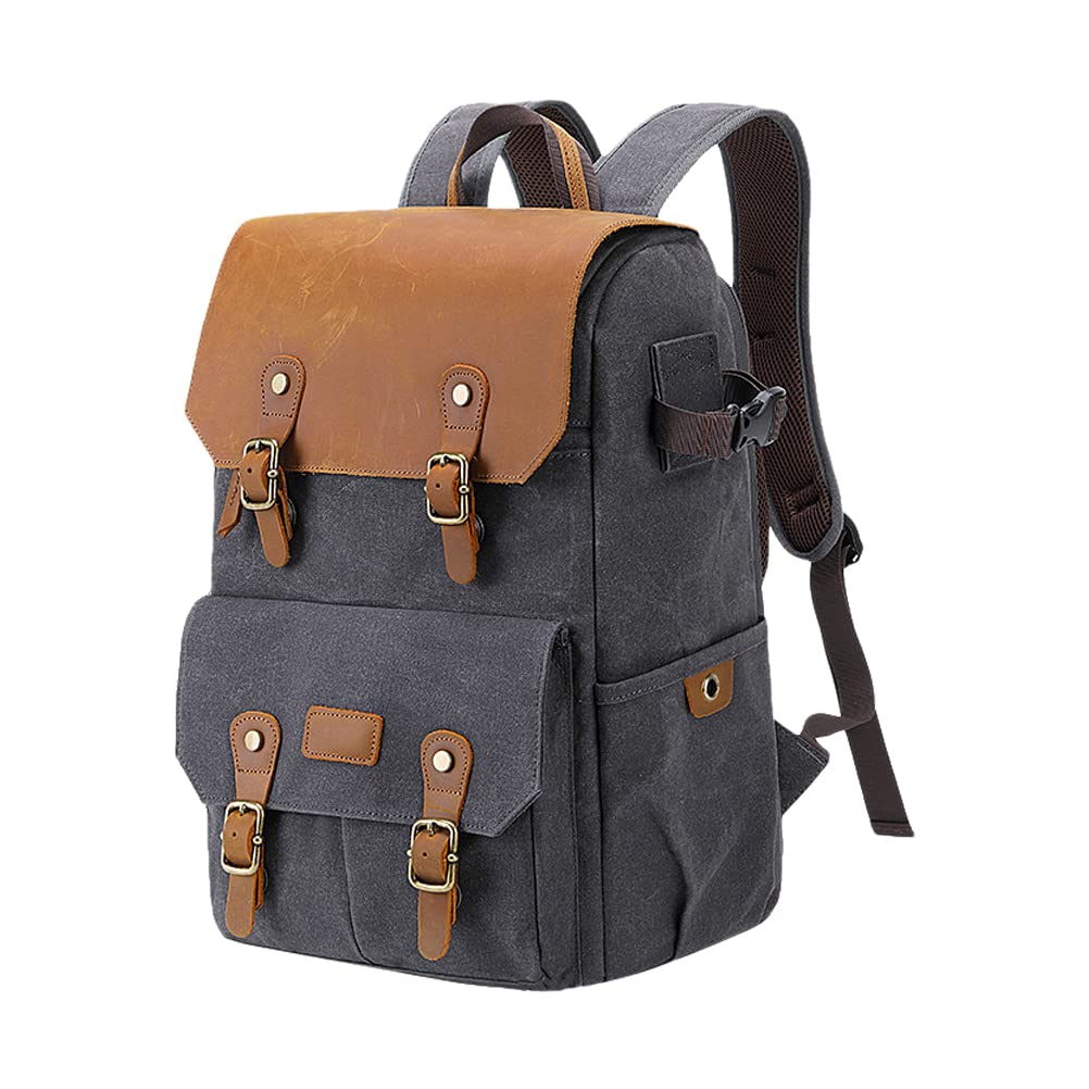 Anti-Theft Waterproof DSLR Camera Backpack - Professional Large Camera Bag with Storage Pouch for Photographers | Perfect for Travel, Hiking & Outdoor Photography