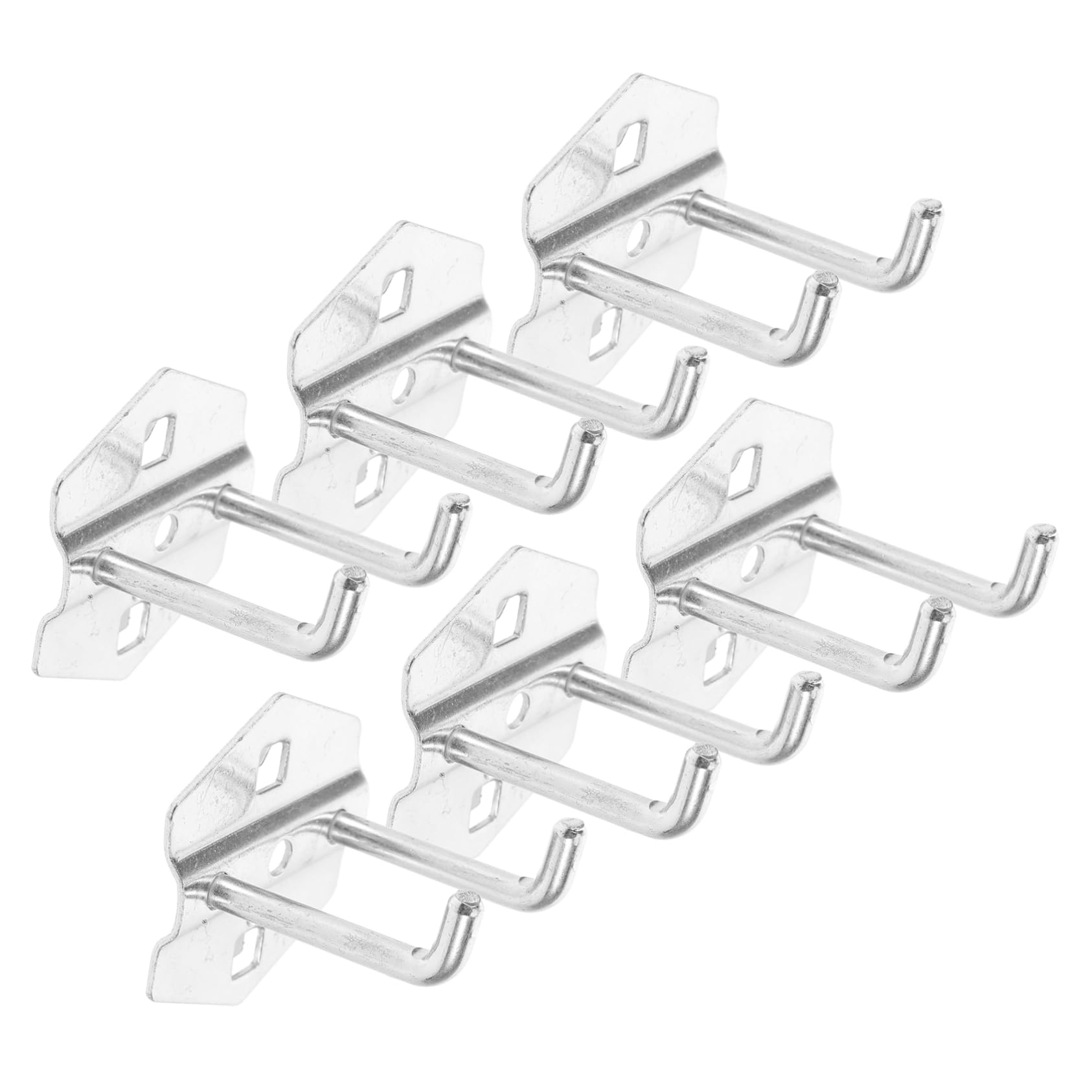 ULTECHNOVO 12-Piece Pegboard Hooks Set - Heavy Duty Iron Utility Hangers for Garage Organization & Tool Storage | Perfect for DIY, Workshop, and Home Improvement Projects