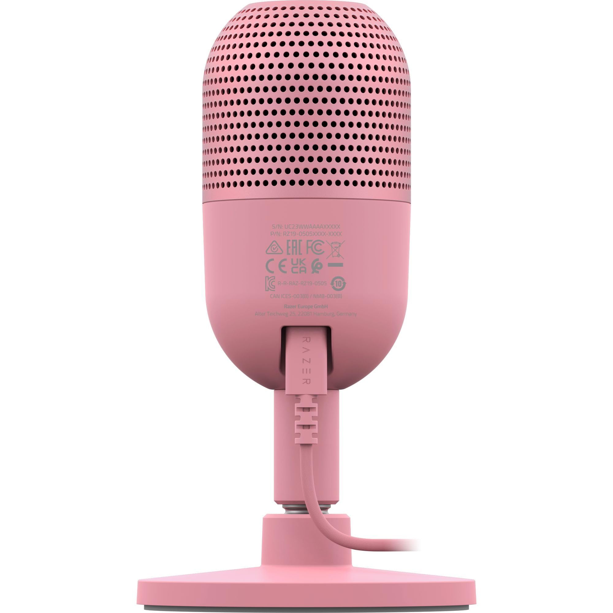 Razer Seiren V3 Mini USB Mic - Supercardioid Condenser Mic for PC Streaming & Gaming