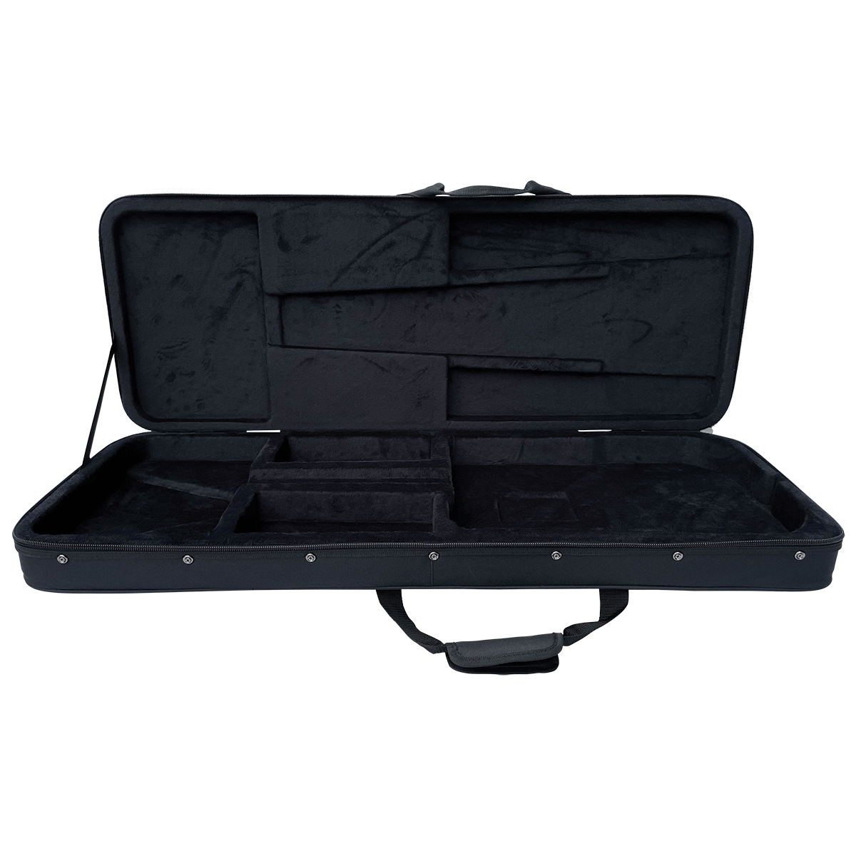 DCM Premium PFE Polyfoam Lightweight Electric Guitar Case - Durable & Protective Travel Gig Bag for Musicians - Perfect for Gigs, Practice & Storage