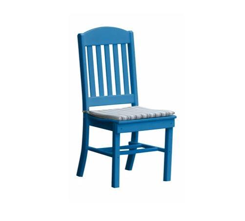 A & L Furniture Classic Dining Chair - Solid Wood Upholstered Dining Room Chairs Set of 2, Comfortable Kitchen Chairs for Home & Restaurant Use