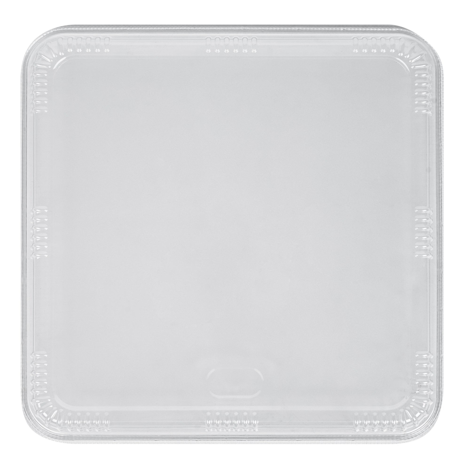 Clear Plastic Bento Box Lids - 50 Pack, Square Design Fits 40 oz Containers | Perfect for Meal Prep, School Lunches & Office Food Storage