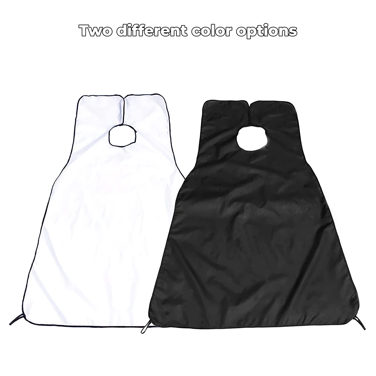 Waterproof Hair Cutting Apron with 2 Suction Cups - Non-Stick Salon & Home Grooming Cape for Shaving, Trimming & Haircuts - Perfect for Barbershops, Home Haircuts & Pet Grooming