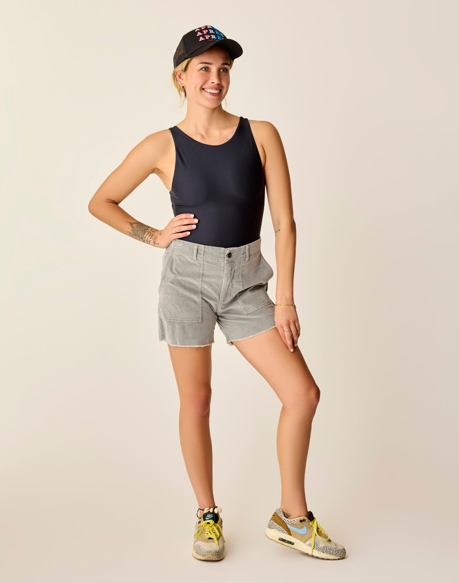 Corey Butter Short: Cinder - Comfortable & Stylish Women's Shorts for Casual Wear, Summer Outfits & Lounge - Perfect for Beach, Yoga & Everyday Use