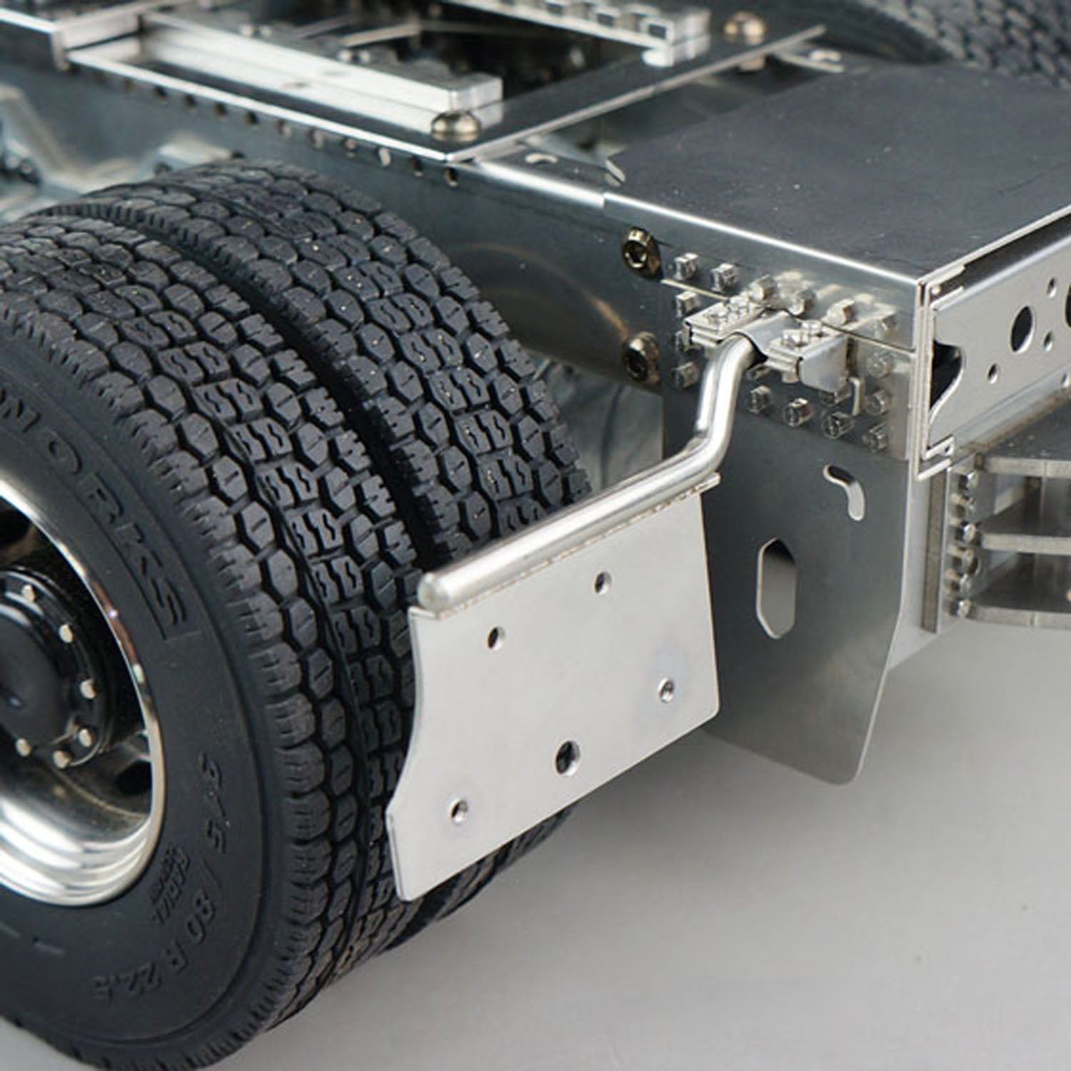 1/14 Scale 8x8 Metal Chassis for RC Tractor Truck - Compatible with R73 & R62 Electric Cars - DIY Simulation Spare Parts Accessory - Perfect for Off-Road Racing and RC Vehicle Customization