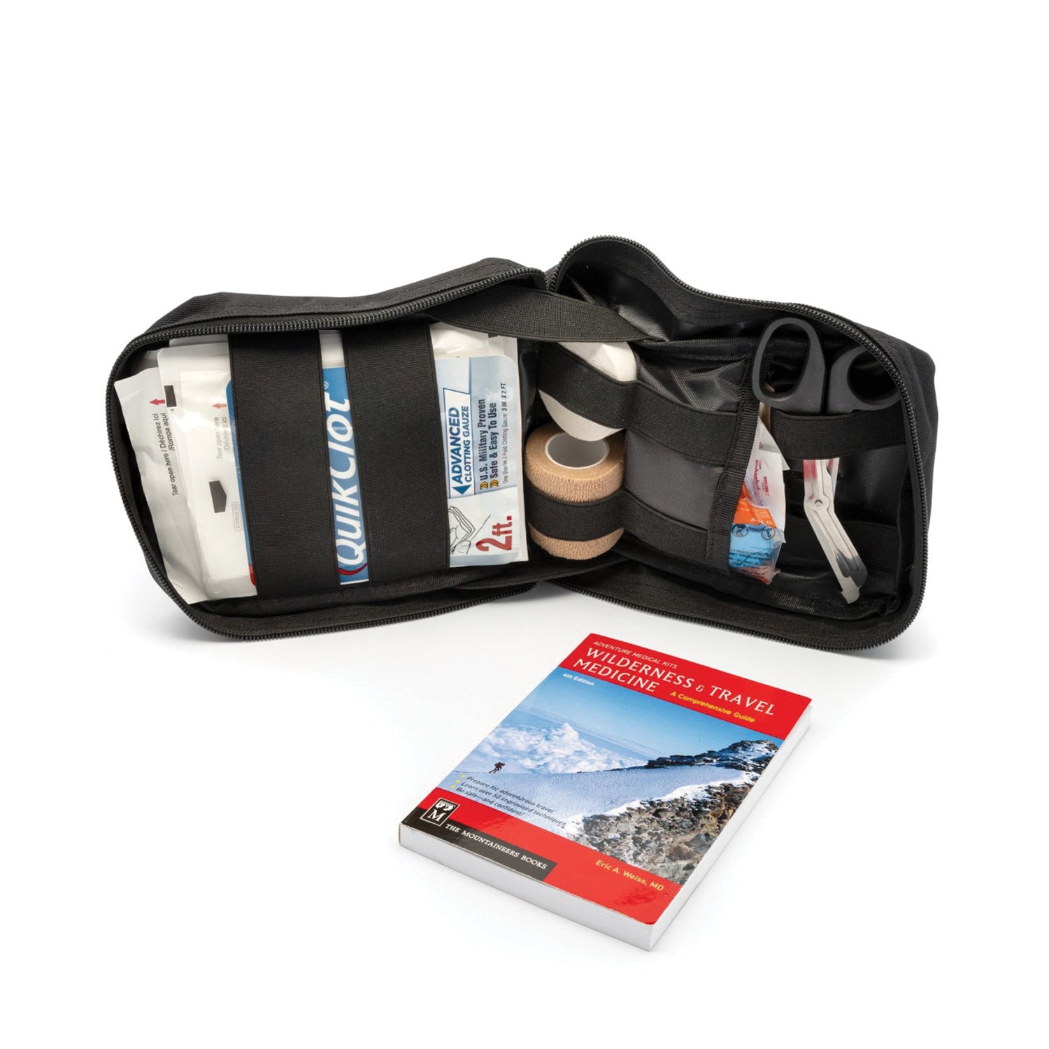 Adventure Medical Molle Bag Trauma Kit 1.0 - Compact First Aid Kit for Outdoor Survival, Hiking, Camping & Emergency Preparedness | Waterproof & Durable First Responder Medical Pouch