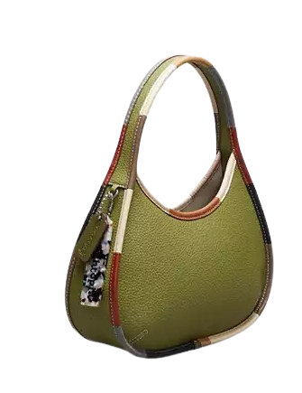 Coach Ergo Bag in Coachtopia Leather with Colorful Binding - Stylish Crossbody Purse for Women, Perfect for Work, Travel & Everyday Use