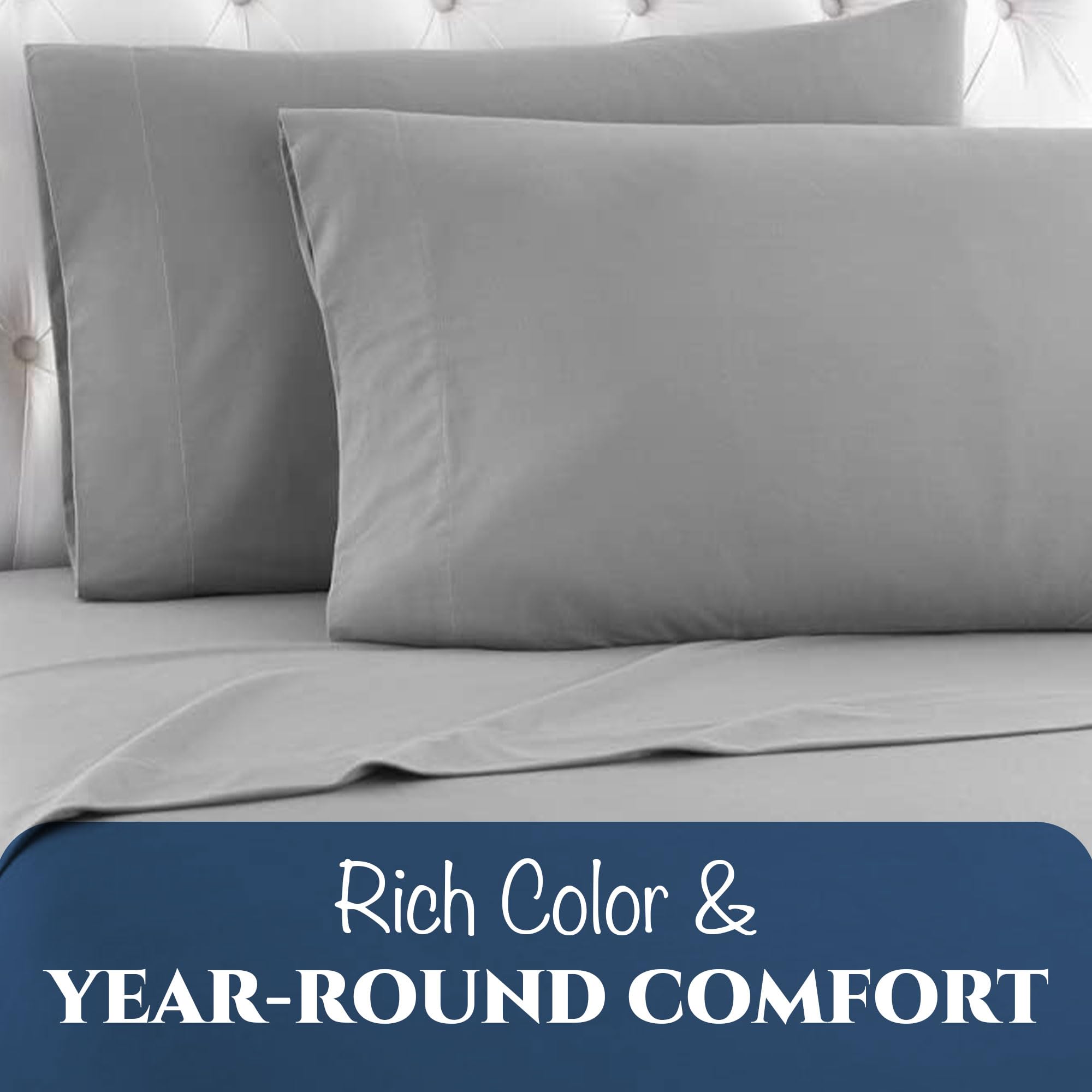Thermee Micro Flannel Queen Sheet Set - 18